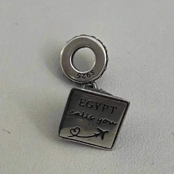 S925 Stamped Sterling Silver Charm - Picture 7 of 9